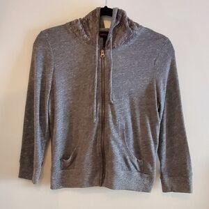 Material Girl Lightweight Cropped Hoddie